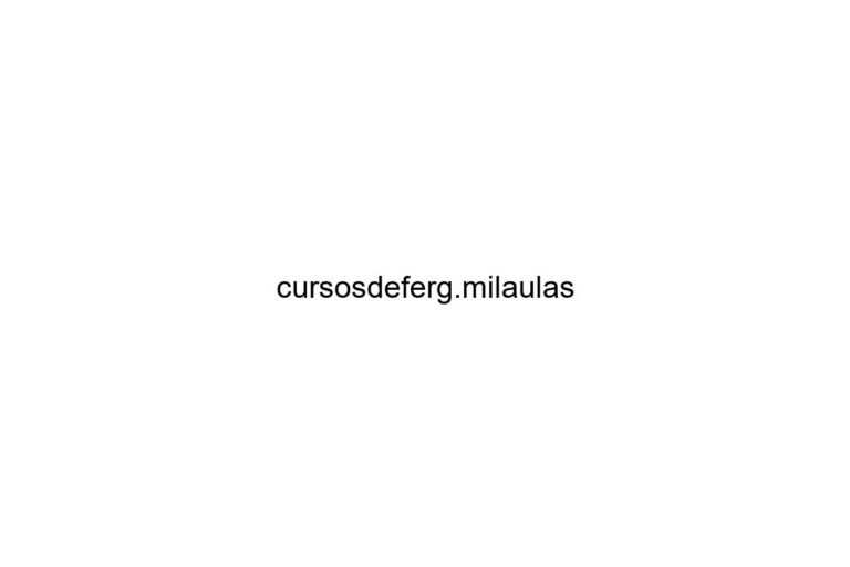 cursosdeferg milaulas