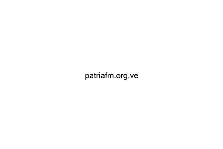 patriafm org ve