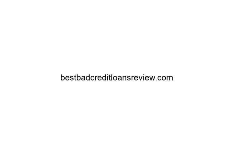 bestbadcreditloansreview com