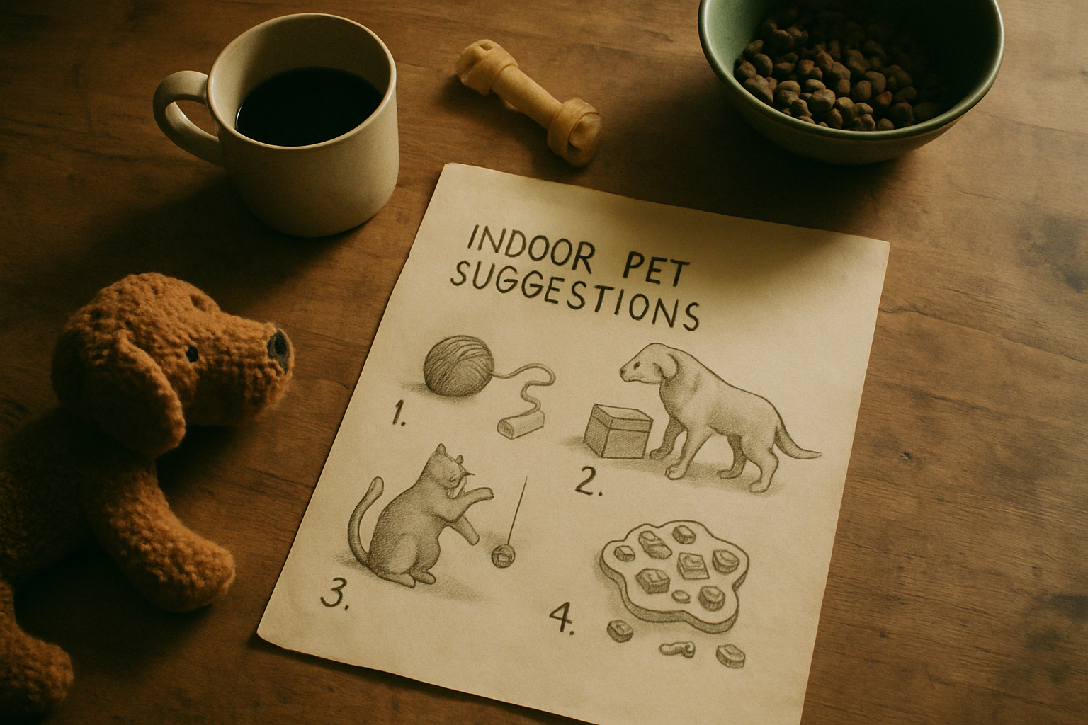 indoor pet exercise ideas