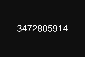 3472805914