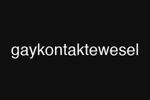 gaykontaktewesel