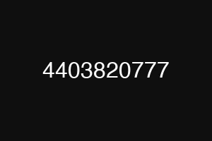 4403820777