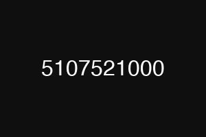 5107521000