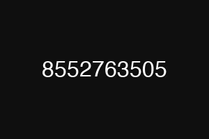 8552763505
