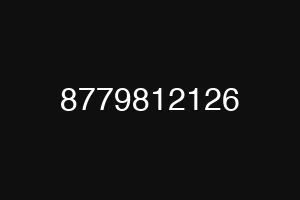 8779812126